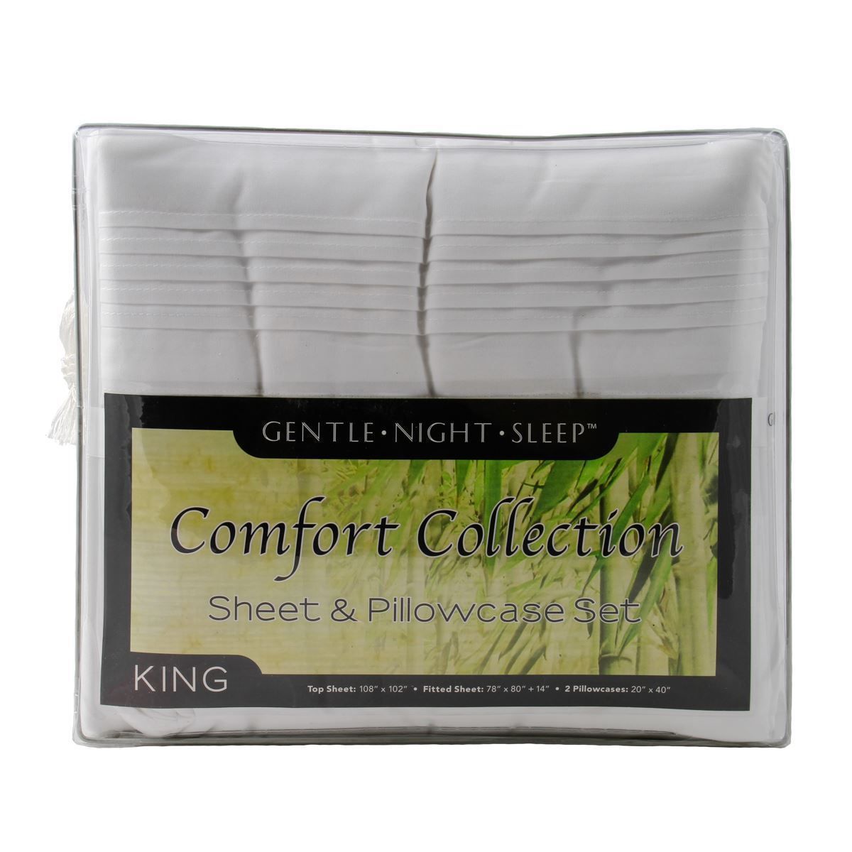 Microfiber Sheet Set King - Ivory