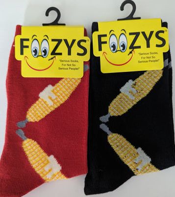 Foozy Socks - Corn on the Cob