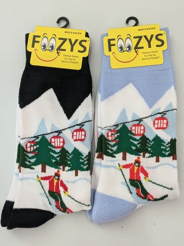 Foozy Socks - Downhill Skier