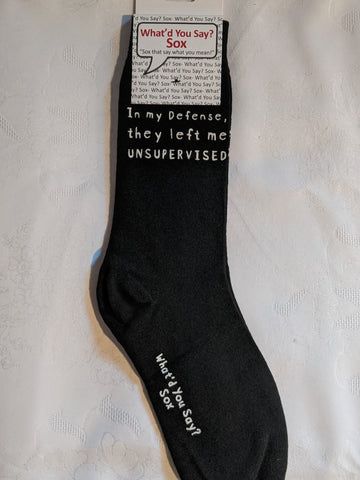 Foozy Socks - In my defense