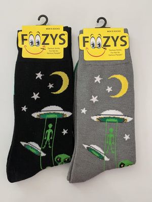 Foozy Socks - Aliens (men)