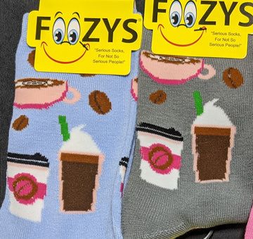 Foozy Socks - Iced & Hot Coffee