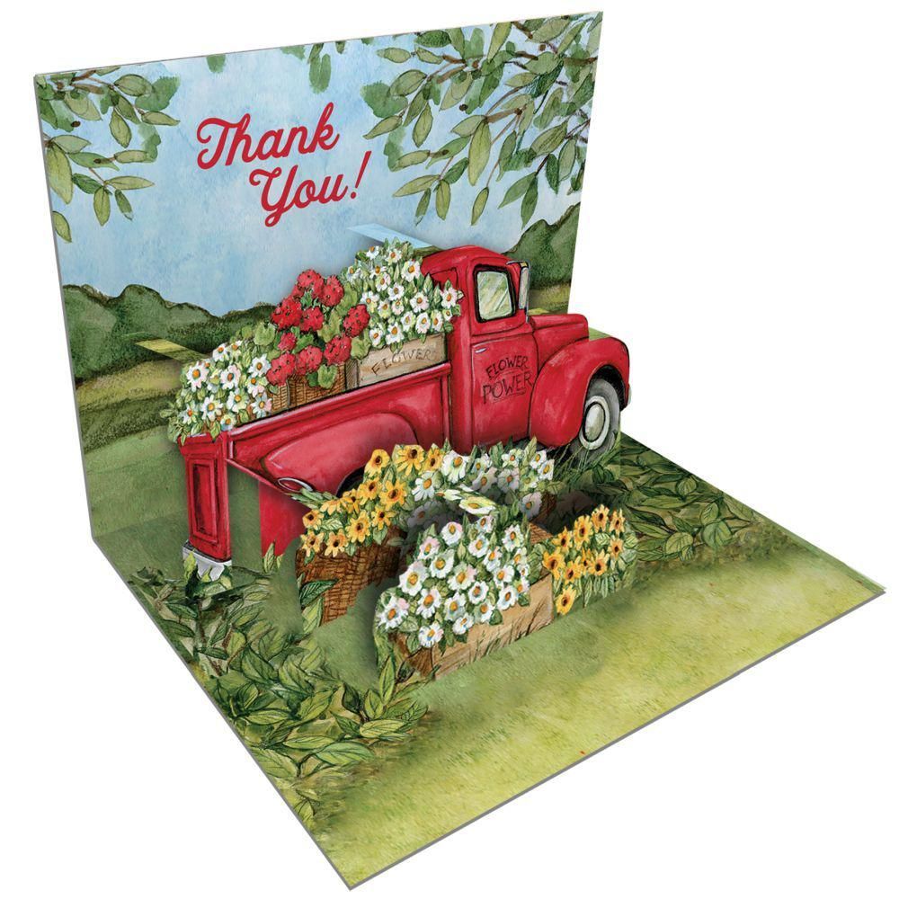 Lang - Heart Home Thank You Pop Up Cards