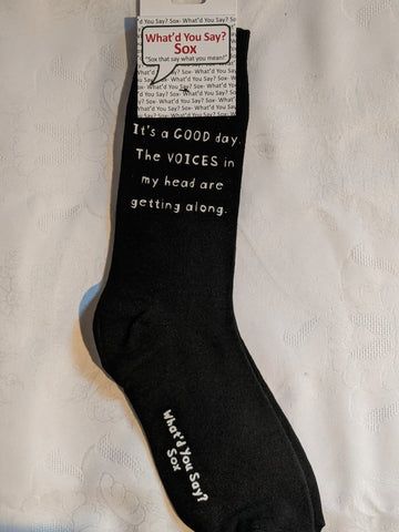 Foozy Socks - It’s a good day