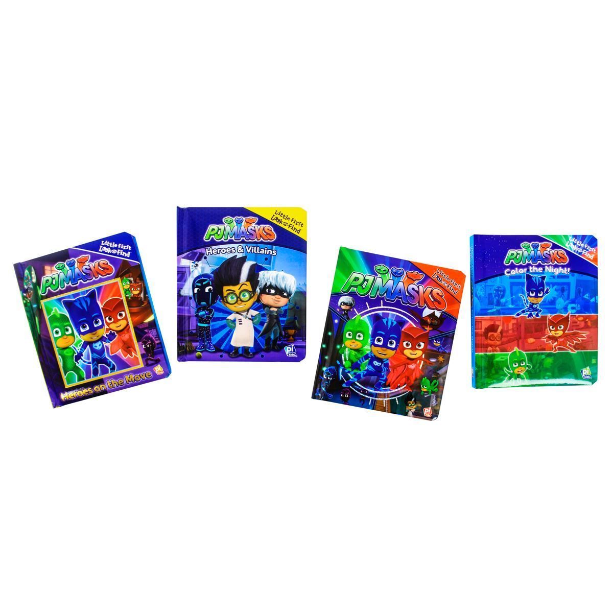 My 1st Look & Find PJ Mask 4 book set