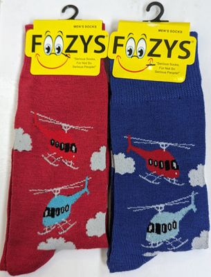 Foozy Socks - Helicopters