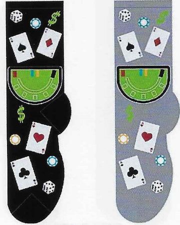 Foozy Socks - Blackjack
