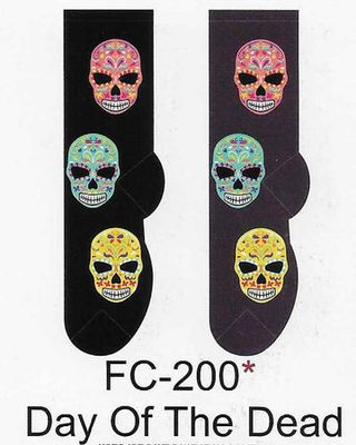 Foozy Socks - Day of the Dead