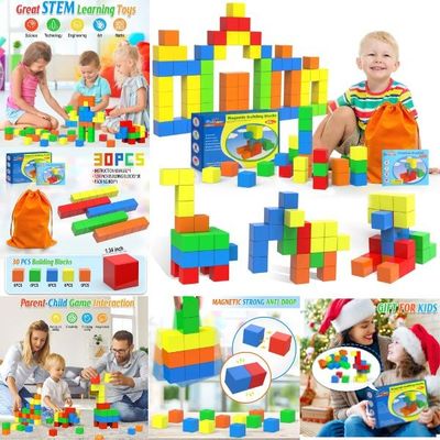 Magnetic Building Blocks 30 pc