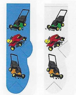 Foozy Socks - Lawn Mowers