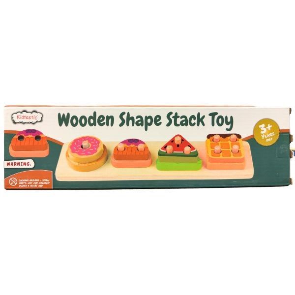 Wooden Shape Stack Toy