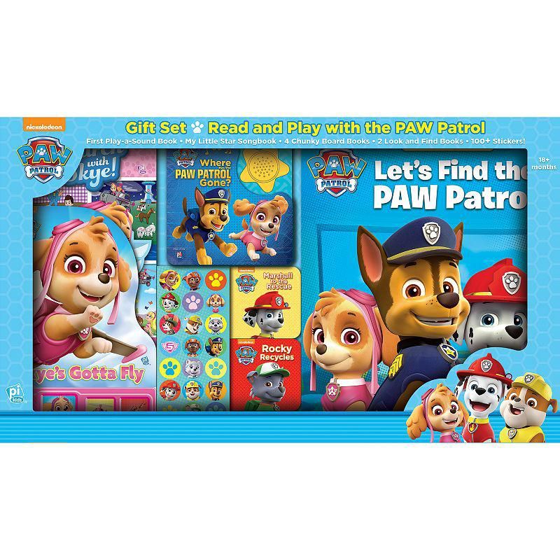 Paw Patrol Read and Play Gift Set