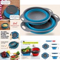 Collapsible Colander - 2 set