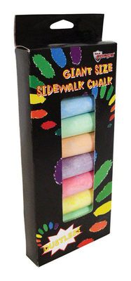 Jumbo Sidewalk Chalk (8 piece)