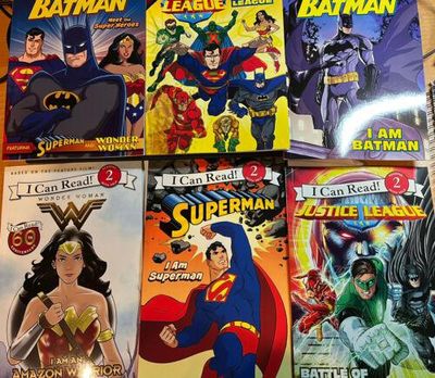 I Can Read Level 2 Superhero 6 Set
