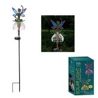 Dancer Solar Garden Stake - White