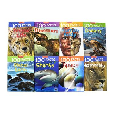 100 Facts Animal Life (Set of 8)