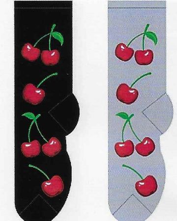 Foozy Socks - Cherries