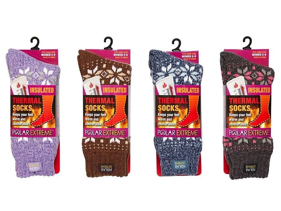 Women's Thermal Socks (Snow)