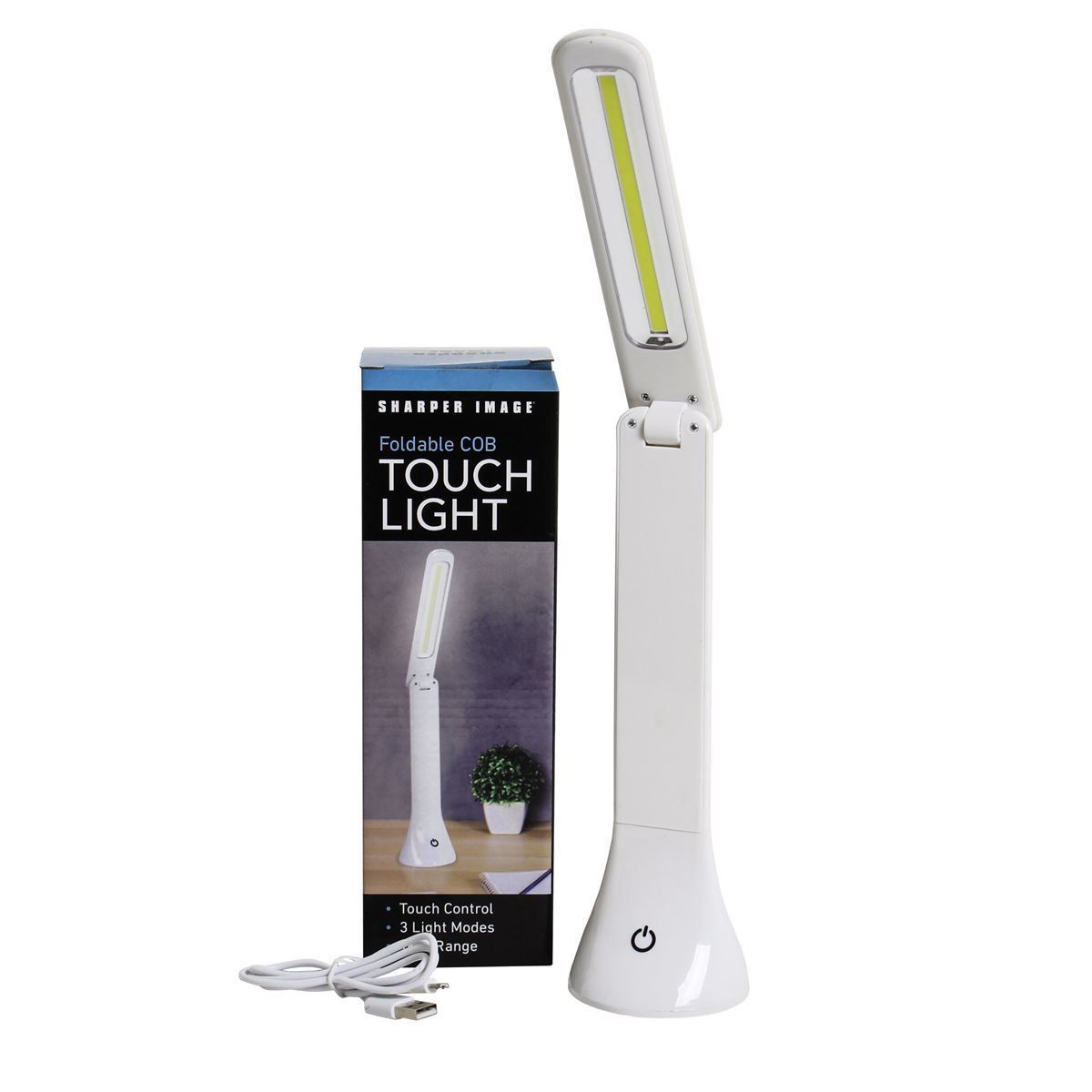 Sharper Image Foldable COB Touch Light