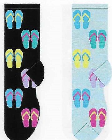 Foozy Socks - Flip Flops