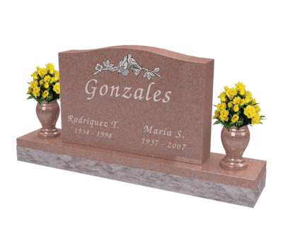Double Upright Monuments