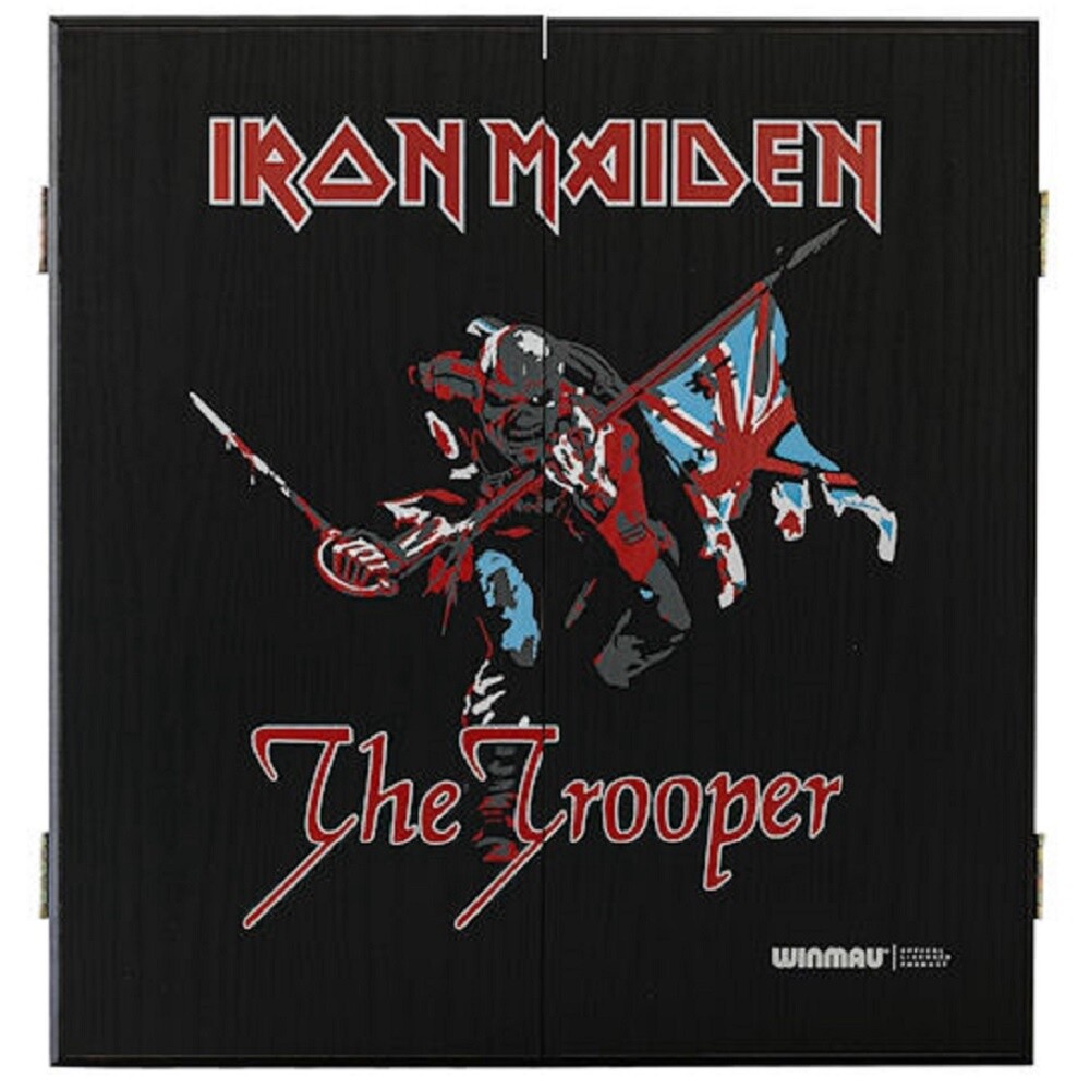 DARTBOARD CABINET - WINMAU - IRON MAIDEN TROOPER