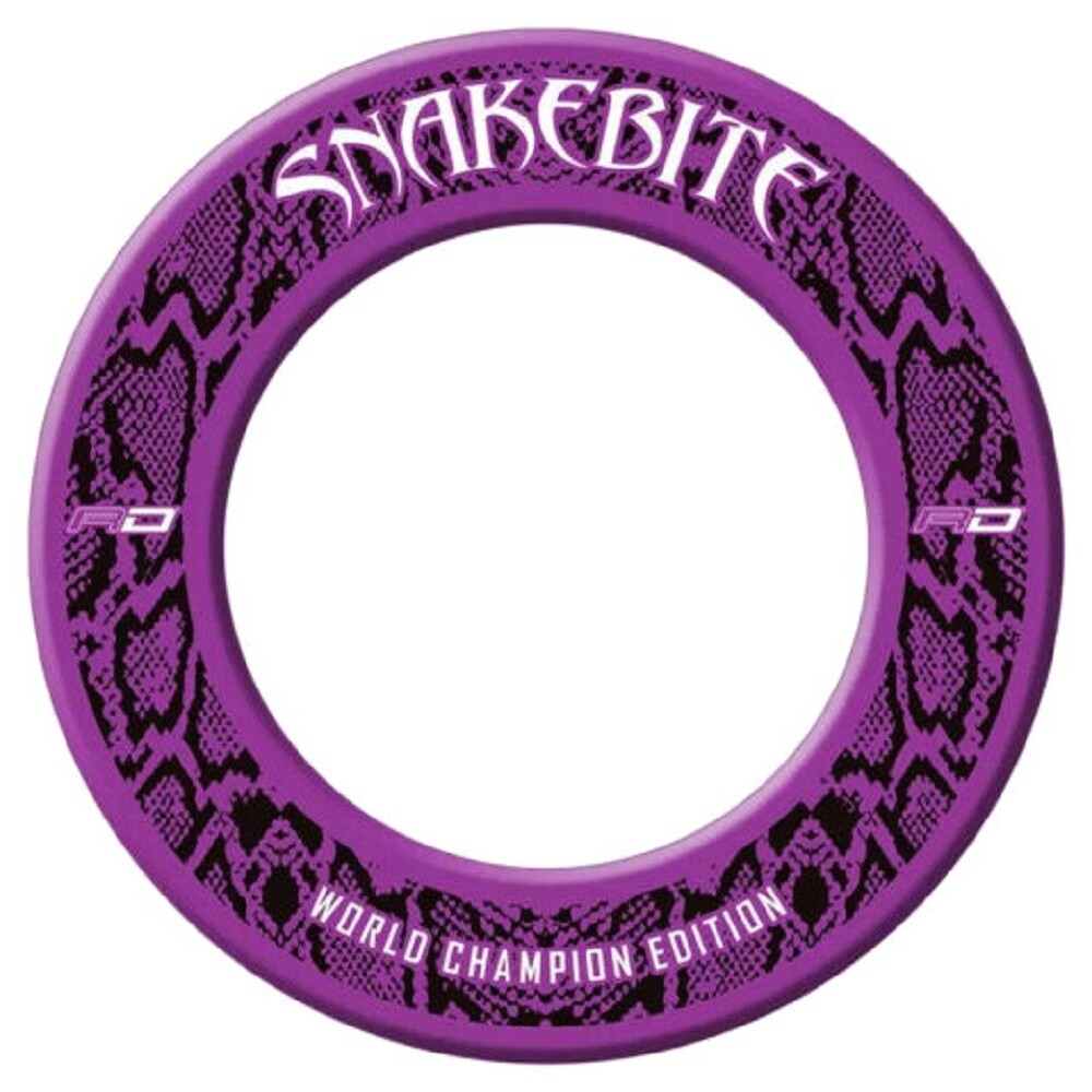 DARTBOARD SURROUND – RED DRAGON – SNAKEBITE PETER WRIGHT