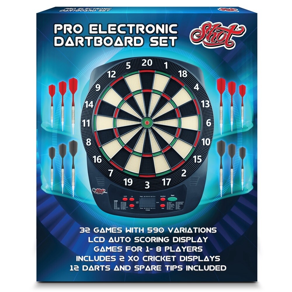 ELECTRONIC DARTBOARD PRO SET - SHOT
