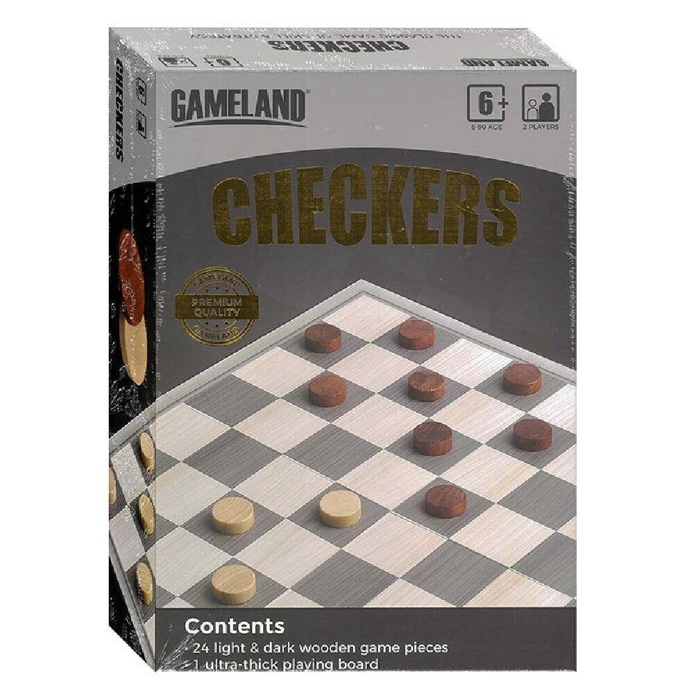 CHECKERS SET - GAMELAND