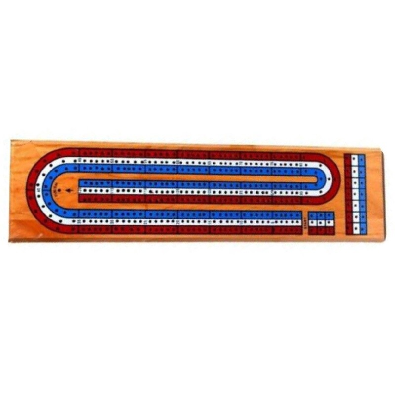 CRIBBAGE BOARD - 3 TRACK