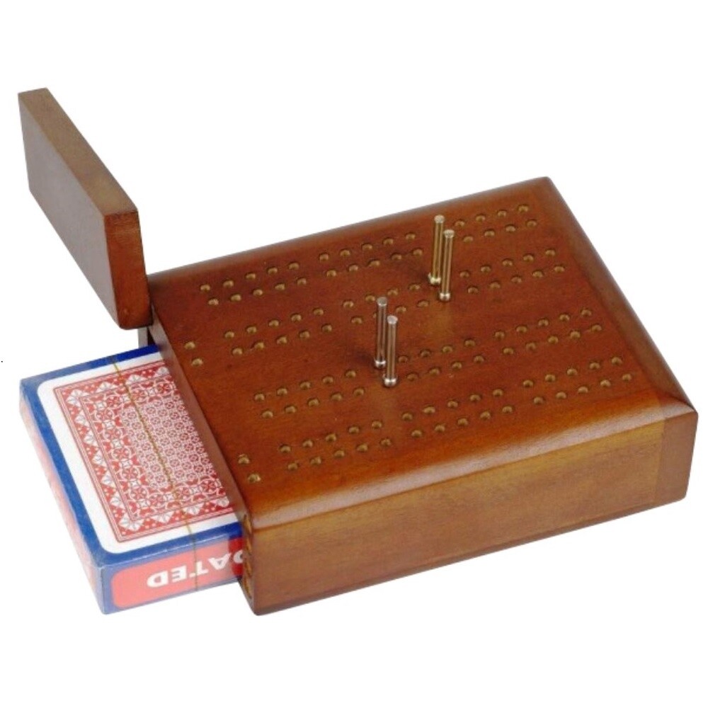 CRIBBAGE BOARD - 2 TRACK TRAVEL - DAL ROSSI