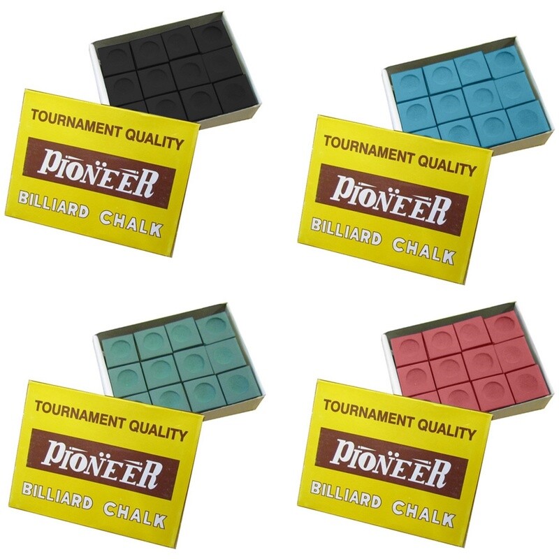 CUE CHALK - PIONEER - 1 TO 12 PIECES
