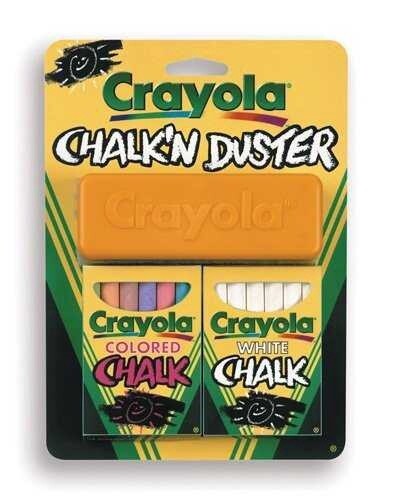 CRAYOLA. CHALK AND DUSTER SET