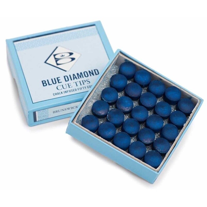 CUE TIP - BLUE DIAMOND - BRUNSWICK