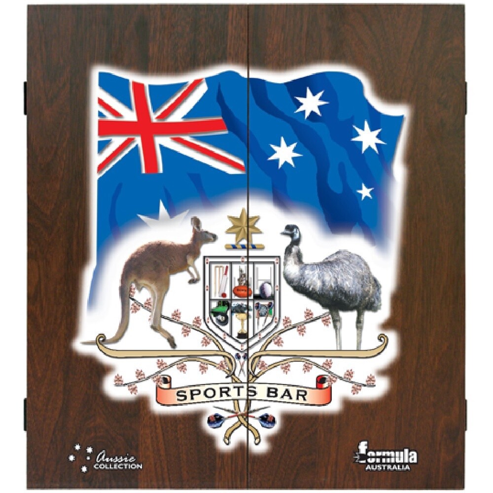 DARTBOARD CABINET - FORMULA SPORTS - MDF SPORTS BAR