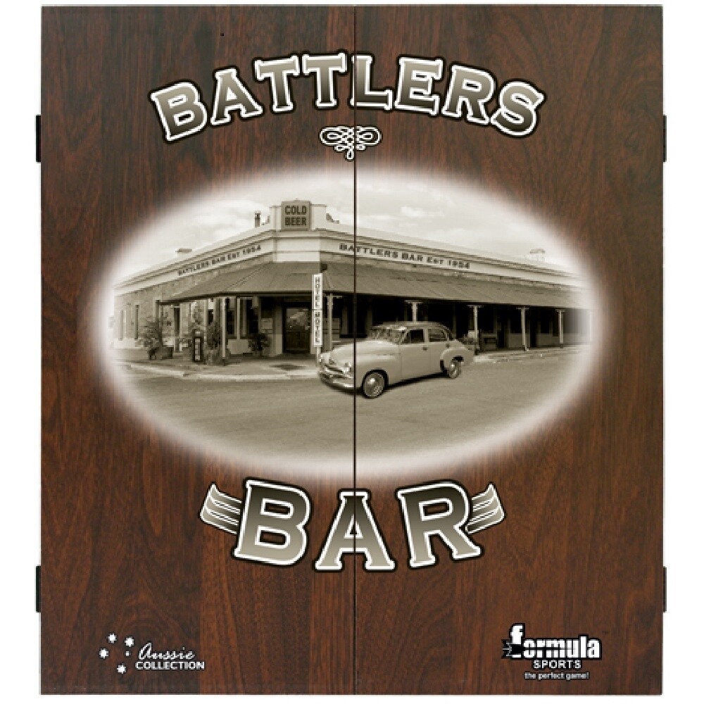 DARTBOARD CABINET - FORMULA SPORTS - MDF BATTLERS BAR
