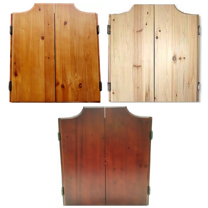 DARTBOARD CABINET - SOLID WOOD