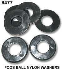 FOOSBALL - NYLON WASHERS (32 PCS)
