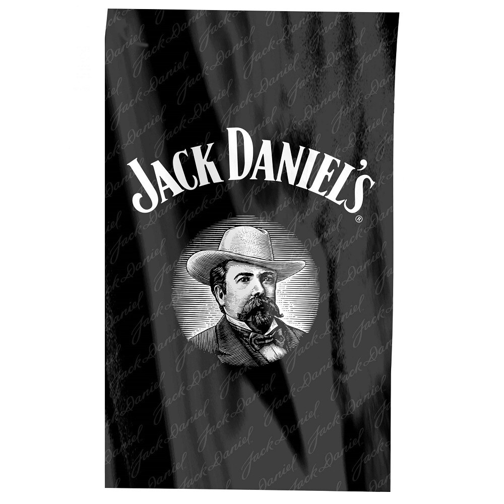 JACK DANIEL'S LOGO CAPE FLAG