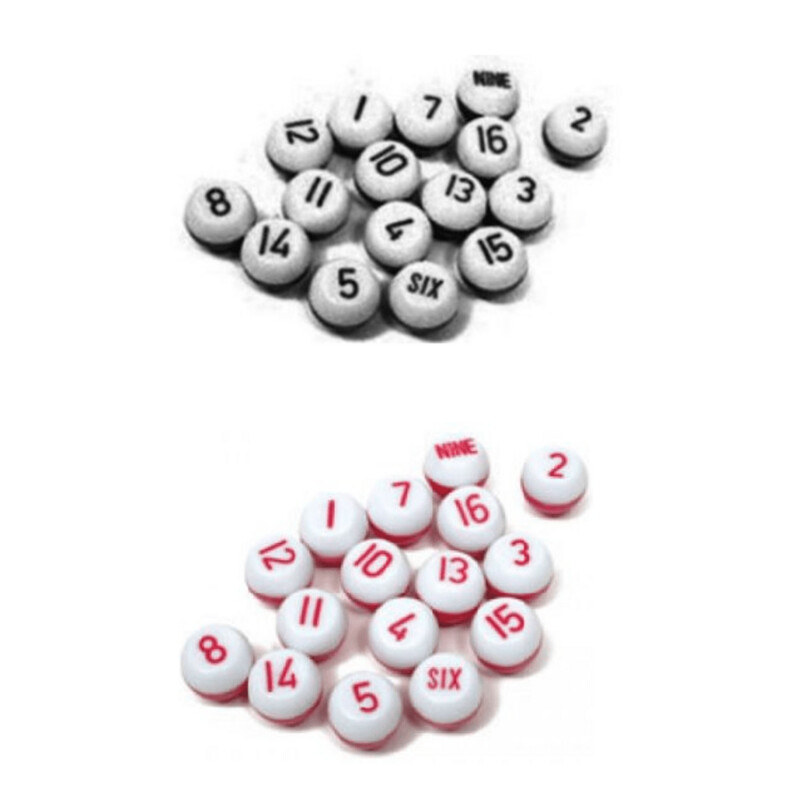 KELLY POOL MARBLES - PLASTIC