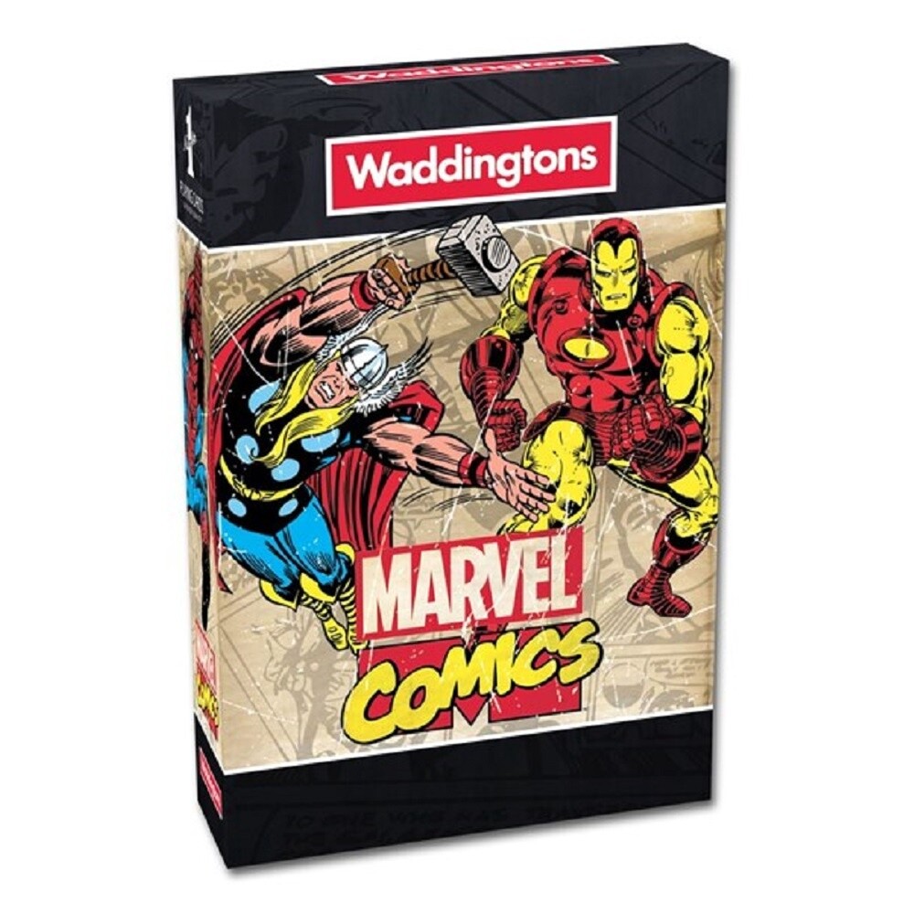 PLAYING CARDS – WADDINGTON MARVEL COMICS