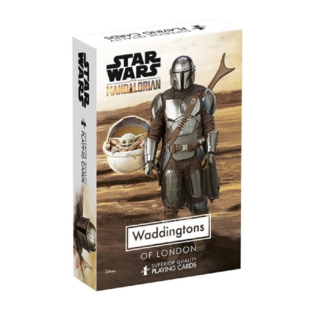 PLAYING CARDS - WADDINGTON STAR WARS MANDALORIAN