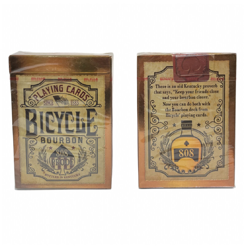 PLAYING CARDS - BICYCLE BOURBON