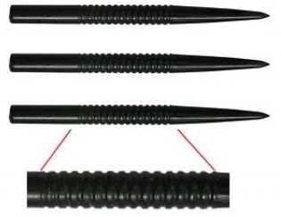 PATTERNED DART POINTS - RINGED - 32MM