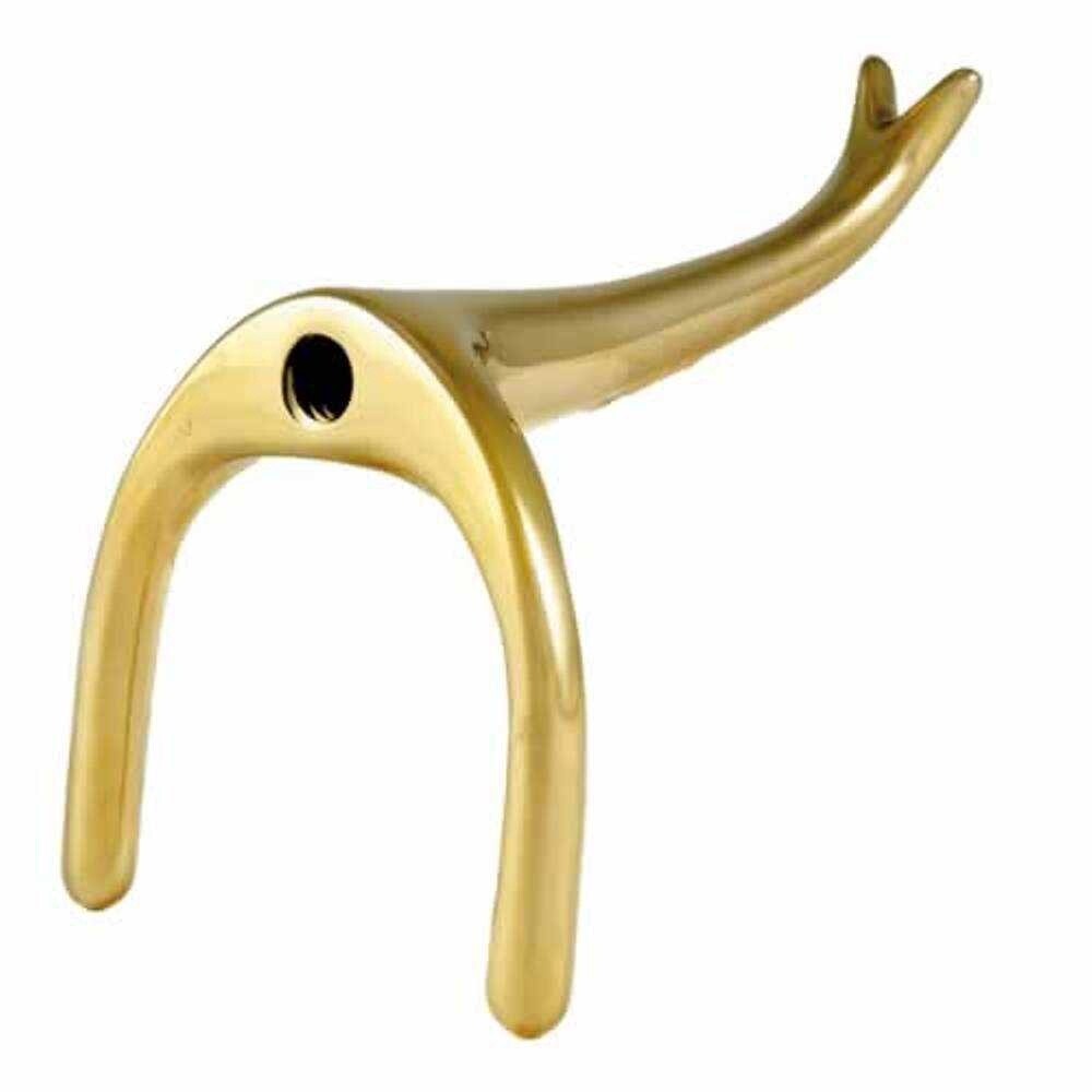 REST HEAD - GOOSE/SWAN - BRASS