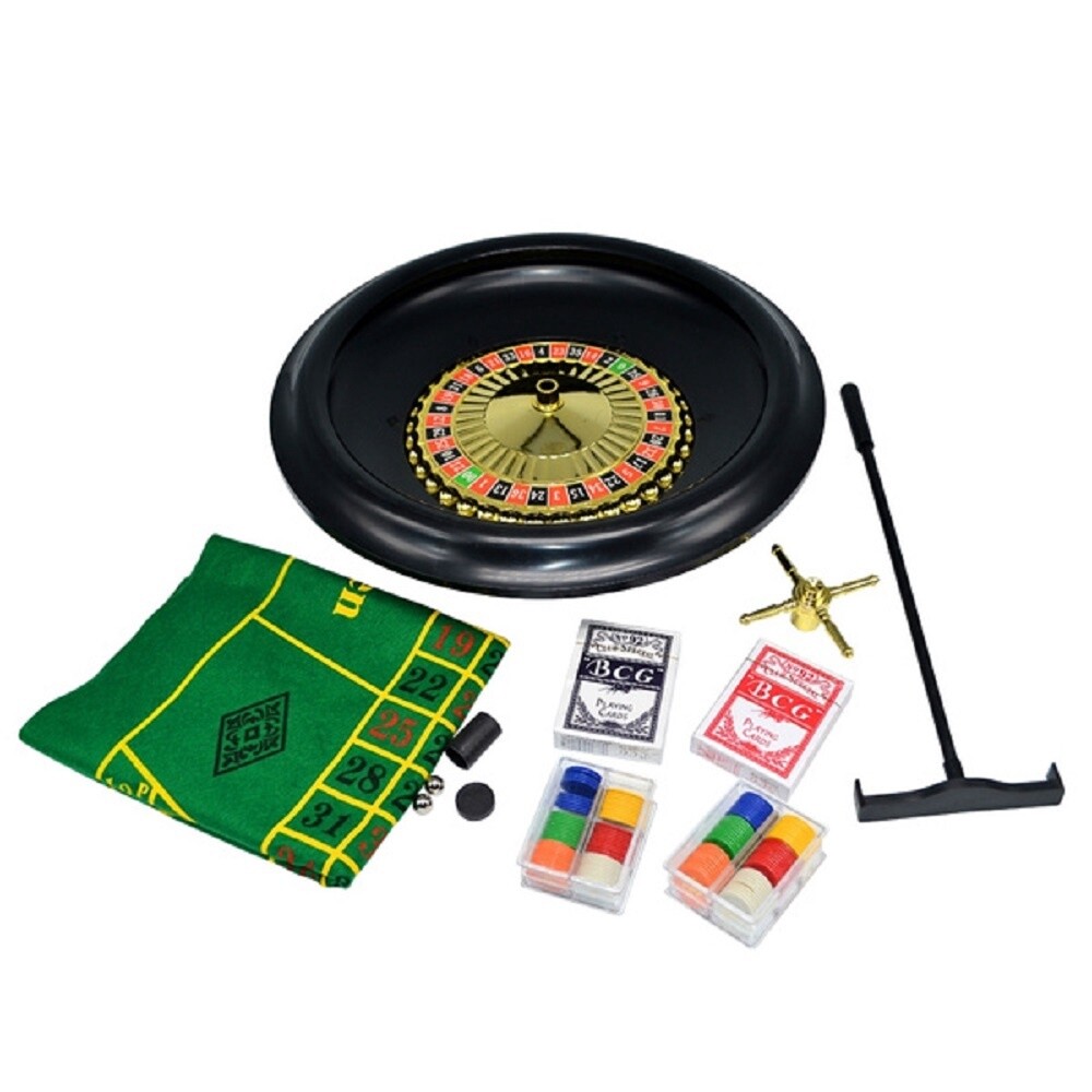 ROULETTE GAME SET - 16" DELUXE