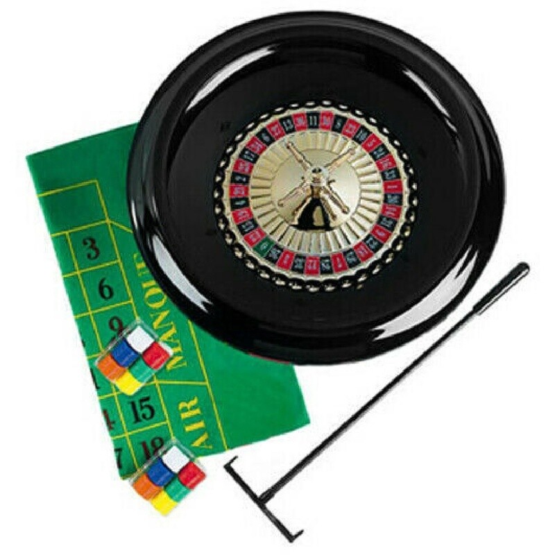 ROULETTE GAME SET - 12" DELUXE
