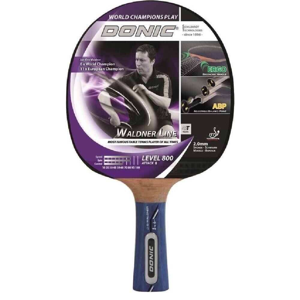 TABLE TENNIS BAT - DONIC SCHILDKROT - WALDNER 800