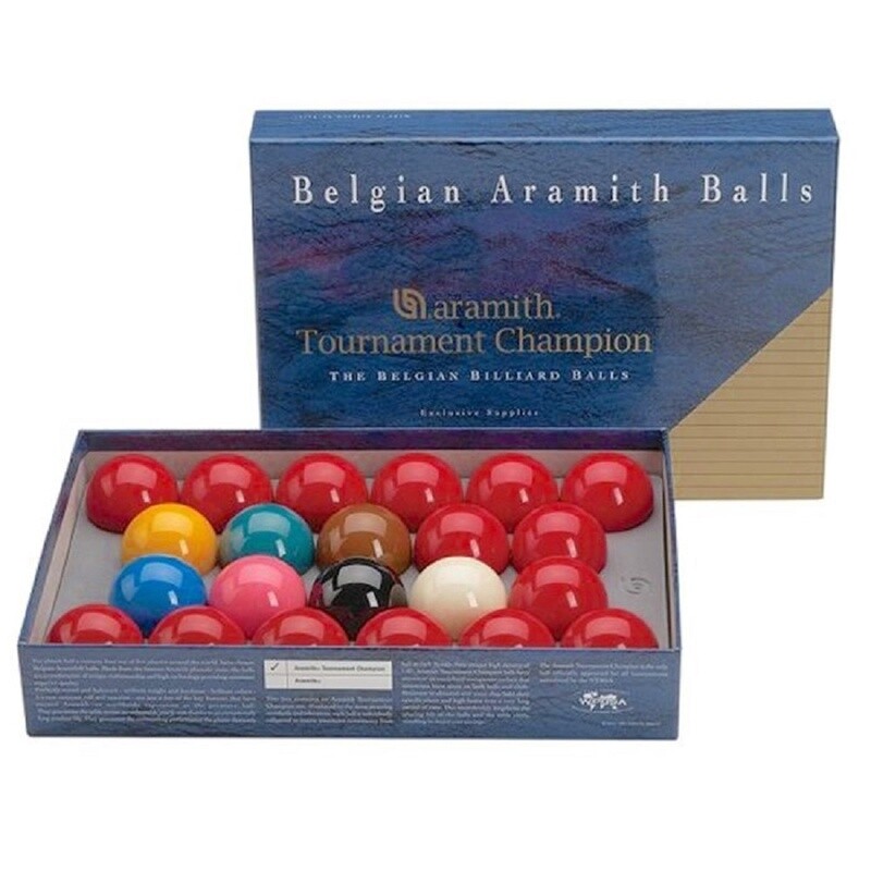 SNOOKER BALL SET - ARAMITH TOURNAMENT CHAMPIONSHIP SET - 2 1/16"